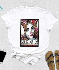 2023 Blink 182 Calgary, CA Event Poster T Shirt