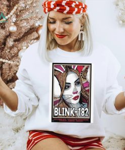 2023 Blink 182 Calgary, CA Event Poster T Shirt