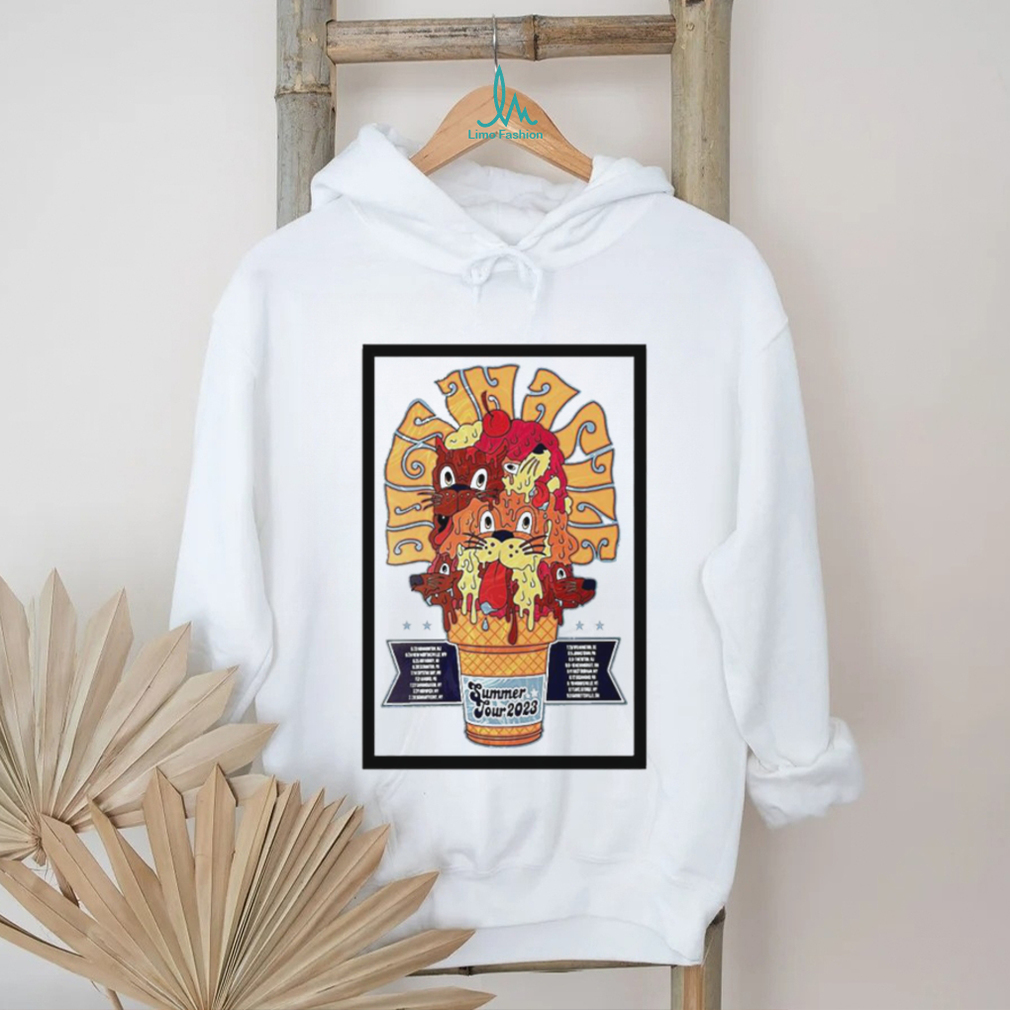 2023 Dogs In A Pile Summer Tour Poster Shirt 2023 Dogs In A Pile Summer Tour Poster Shirt