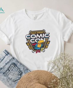 2023 San Diego comic con tri blend art design t shirt