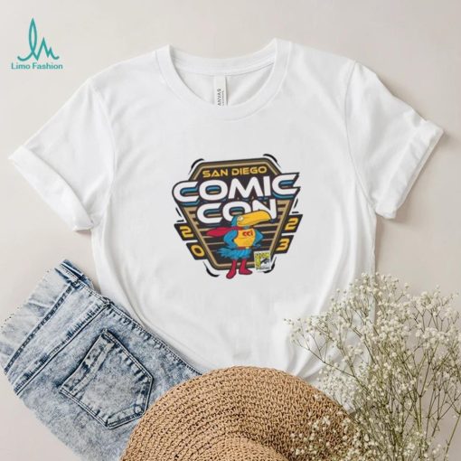 2023 San Diego comic con tri blend art design t shirt