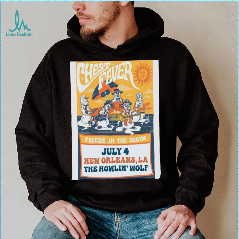 2023 chest fever new orleans LA tour shirt 2023 chest fever new orleans LA tour shirt