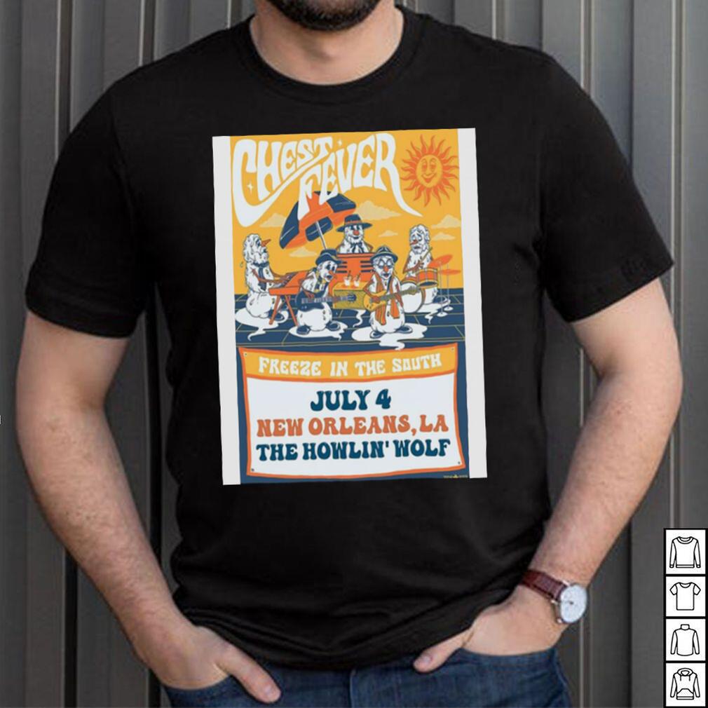 2023 chest fever new orleans LA tour shirt 2023 chest fever new orleans LA tour shirt