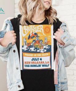 2023 chest fever new orleans LA tour shirt