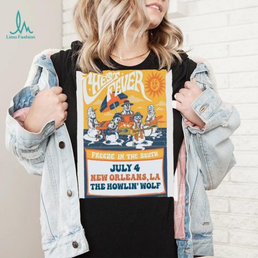 2023 chest fever new orleans LA tour shirt
