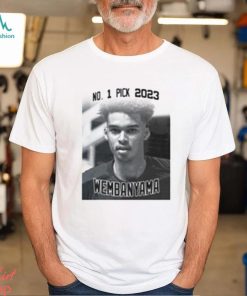 2023 nba draft no 1 pick victor wembanyama shirt