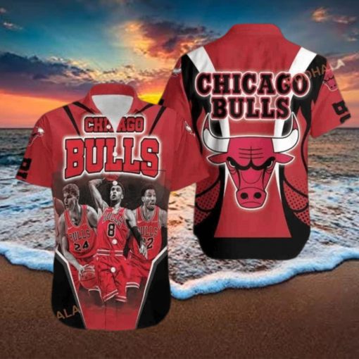 24 Markkanen 8 Lavine 22 Potter Jr Chicago Bulls MLB Hawaiian Shirt