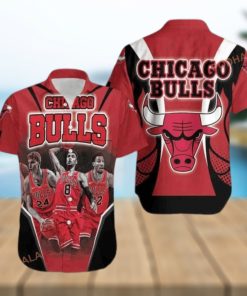 24 Markkanen 8 Lavine 22 Potter Jr Chicago Bulls MLB Hawaiian Shirt