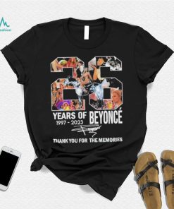 26 Years Of Beyonce Thank You For The Memories Renaissance 2023 World Tour T Shirt