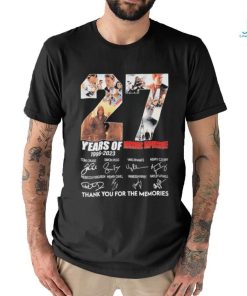 27 Years Of 1966 – 2023 Mission Impossible Thank You For The Memories T Shirt