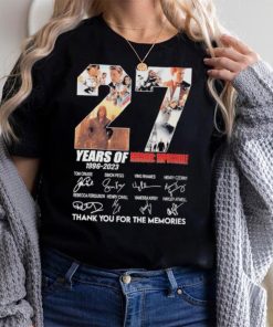 27 Years Of 1966 – 2023 Mission Impossible Thank You For The Memories T Shirt