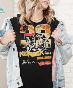 32 Years Of Kid Rock 1991 2023 Signature Shirt