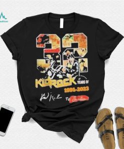 32 Years Of Kid Rock 1991 2023 Signature Shirt