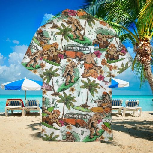 3D Bear Surfing Hawaii Shirt  Gift Ideas For Bear Lovers – Family Gift Ideas That Everyone Will Enjoy