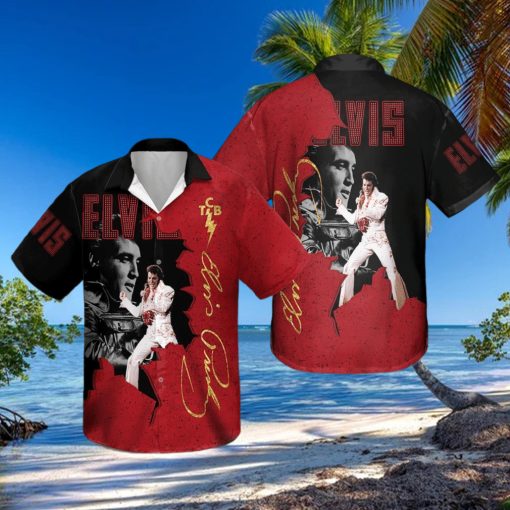 3D Elvis Presley Unisex Hawaiian Shirt