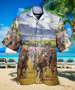 3D Horseback Riding Eat Sleep Horse Again Hawaiian Shirt