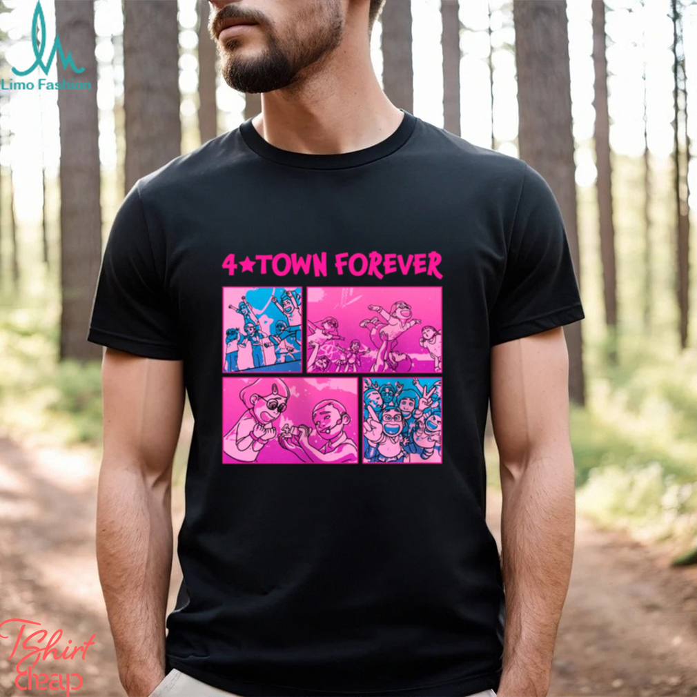 ”4★Town Forever” for Girls – Turning Red T Shirt ”4★Town Forever” for Girls – Turning Red T Shirt