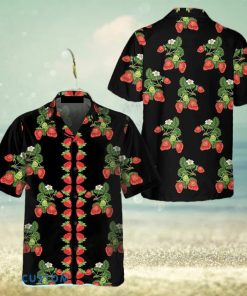 50s Style Strawberries Hawaiian Shirt