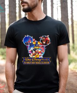 50th anniversary Walt Disney world the world’s most magical celebration shirt