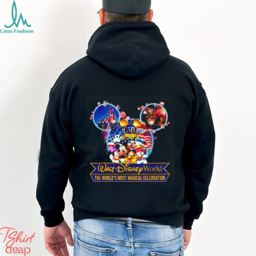 50th anniversary Walt Disney world the world’s most magical celebration shirt