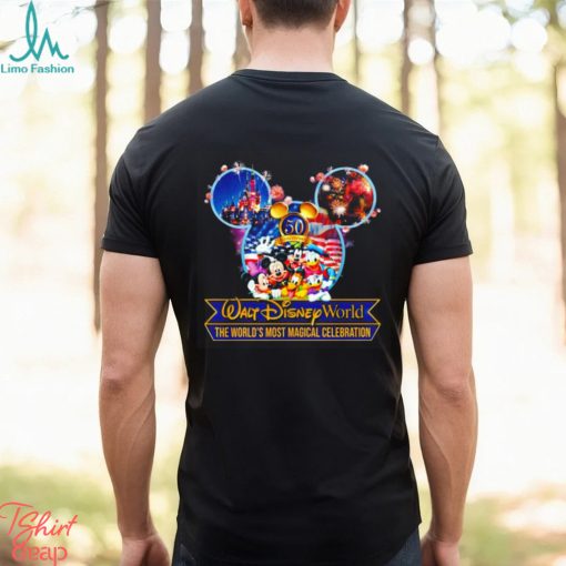 50th anniversary Walt Disney world the world’s most magical celebration shirt