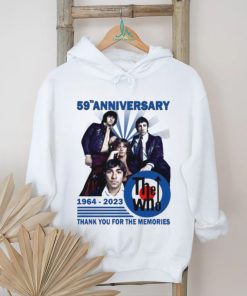 59th Anniversary 1964 – 2023 The WHO Thank You For The Memories T Shirt