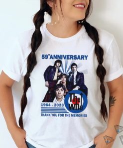 59th Anniversary 1964 – 2023 The WHO Thank You For The Memories T Shirt