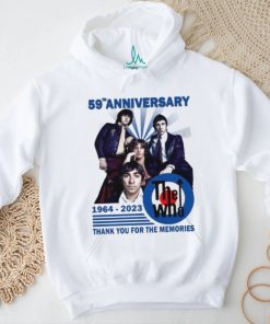 59th Anniversary 1964 – 2023 The WHO Thank You For The Memories T Shirt