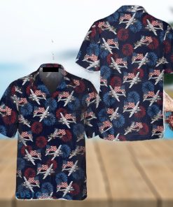 A 26 Invader Aircraft Hawaiian Shirt