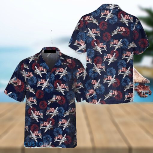 A 26 Invader Aircraft Hawaiian Shirt