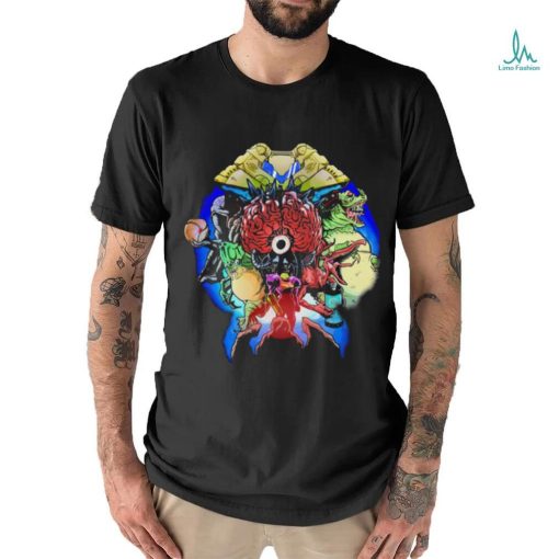 A Super Metroid story game shirt