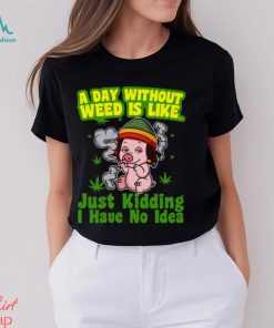 A day without weed is like just kidding i have no idea Classic T Shirt