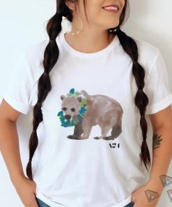 A24 Rop Van Mierlo Bear Watercolor shirt