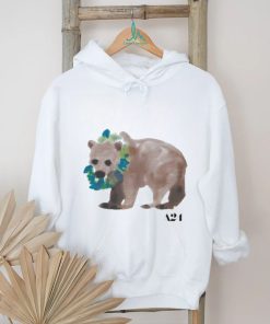 A24 Rop Van Mierlo Bear Watercolor shirt