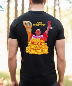 AMERICA’ EATING CONTEST JOEY CHESTNUT SHIRT