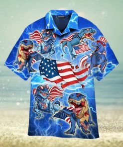 AMERISAURUS REX AMERICA RAWR HAWAIIAN SHIRT