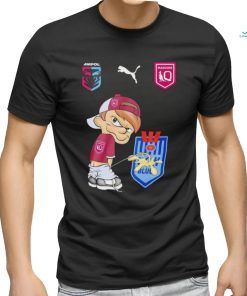 AMPOL Puma Queensland Maroons boy peeing logo shirt