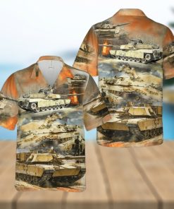 Abrams Tank Hawaiian Shirt