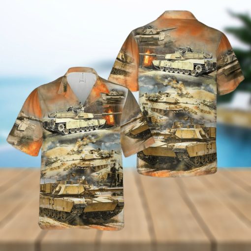 Abrams Tank Hawaiian Shirt