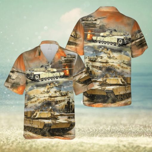 Abrams Tank Hawaiian Shirt