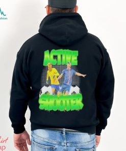 Active Shooter Soccer Neymar and Zlatan Ibrahimovi shirt t shirt