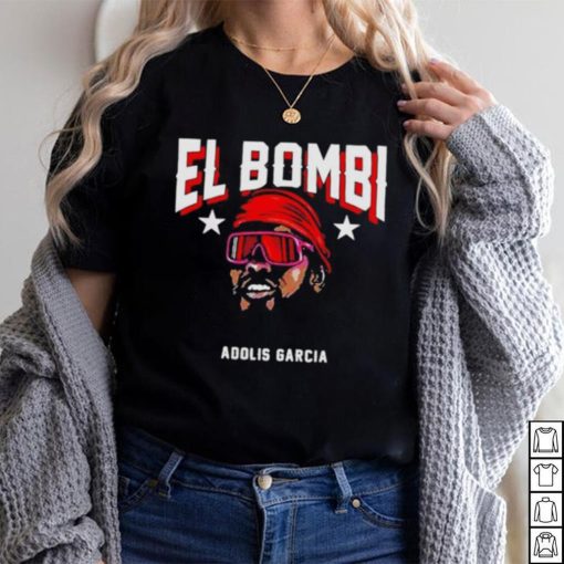 Adolis Garcia El Bombi SVG Texas Ranger Shirt