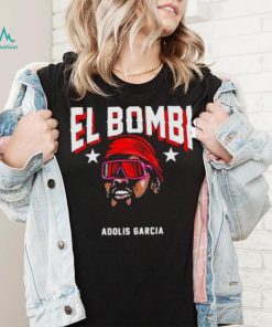 Adolis Garcia El Bombi SVG Texas Ranger Shirt