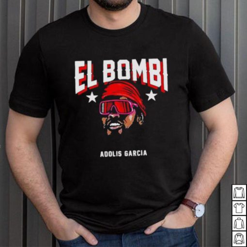 Adolis Garcia El Bombi SVG Texas Ranger Shirt