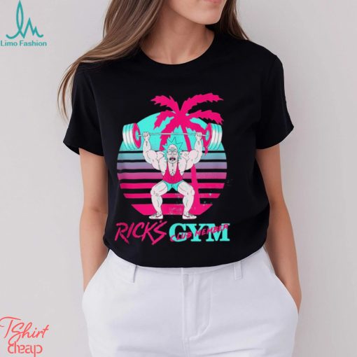 Adult Swim Rick & Morty Gym Club shirt