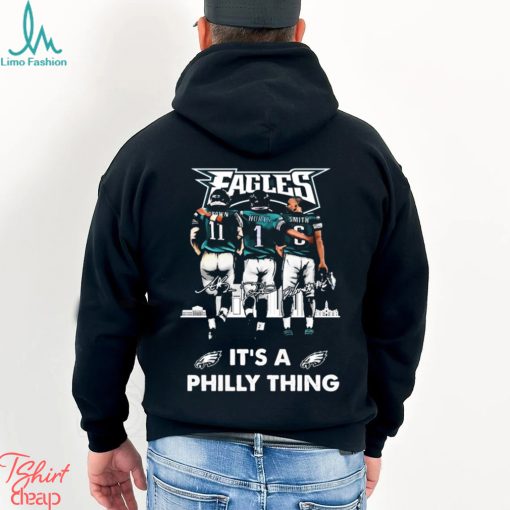 Aj Brown Jalen Hurts And Devonta Smith It’s A Philly Thing Shirt