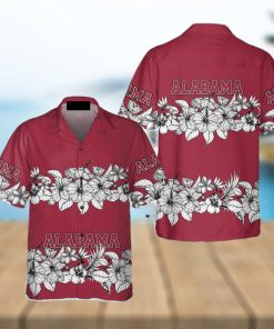 Alabama Flower Hawaiian Shirt