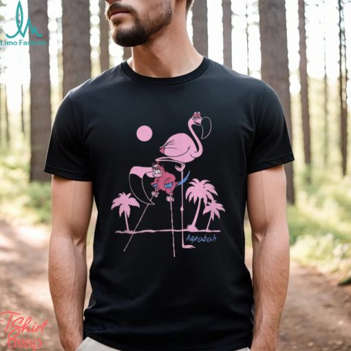 Aladdin Iago Flamingo shirt