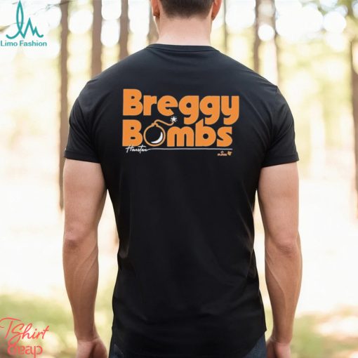 Alex Bregman Breggy Bombs Shirt