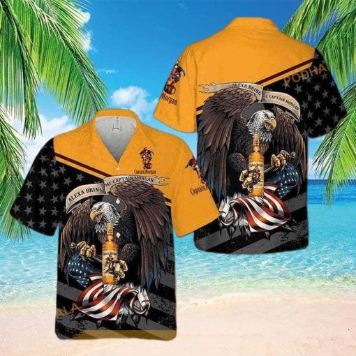 Alexa Bring Me Captain Morgan Funny Hawaiian Shirt